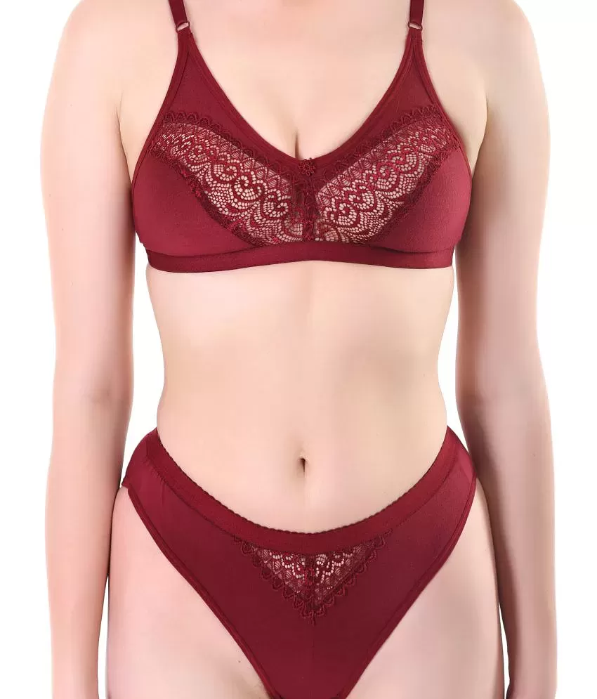  Kyodo Lace Polycotton Full Coverage Wire Everyday Bra