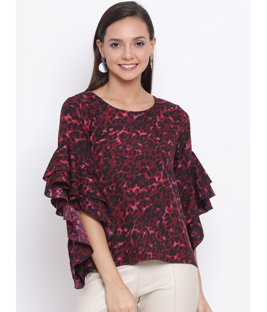     			ALL WAYS YOU Polyester Regular Tops - Multicolor Single