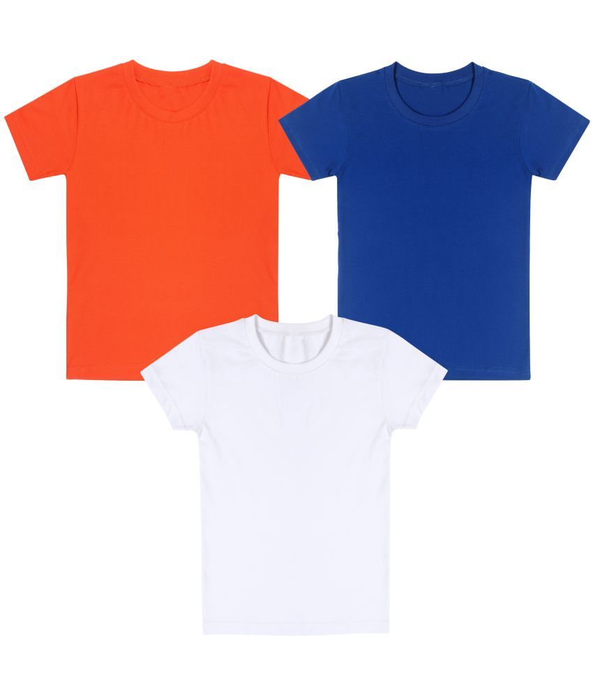     			Diaz Pack of 3 Boys 100% Cotton T-Shirt ( Multi Color )