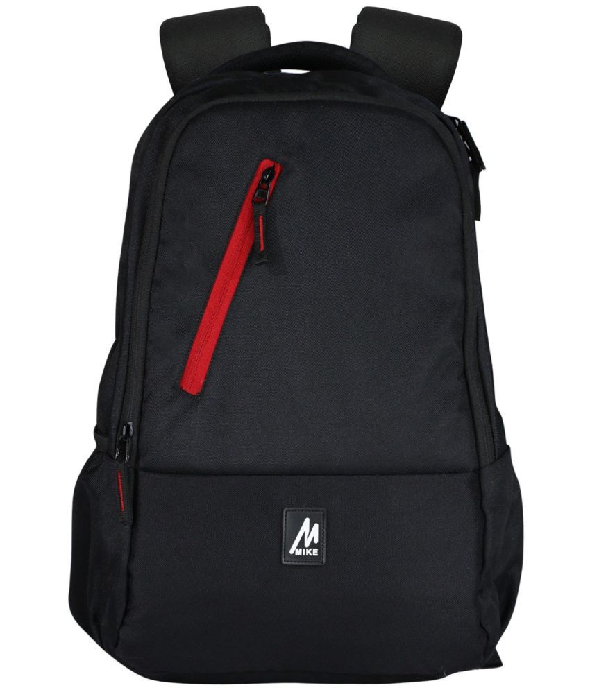 MIKE 21 Ltrs Black Laptop Bags