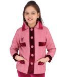 Cutecumber Girls Velour Denim Jackets For ( Pack of 1 , Maroon )