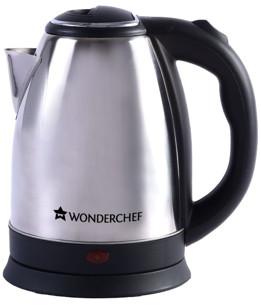 Wonderchef Crescent 1.8 Liter 1800 Watt Stainless Steel Electric Kettle