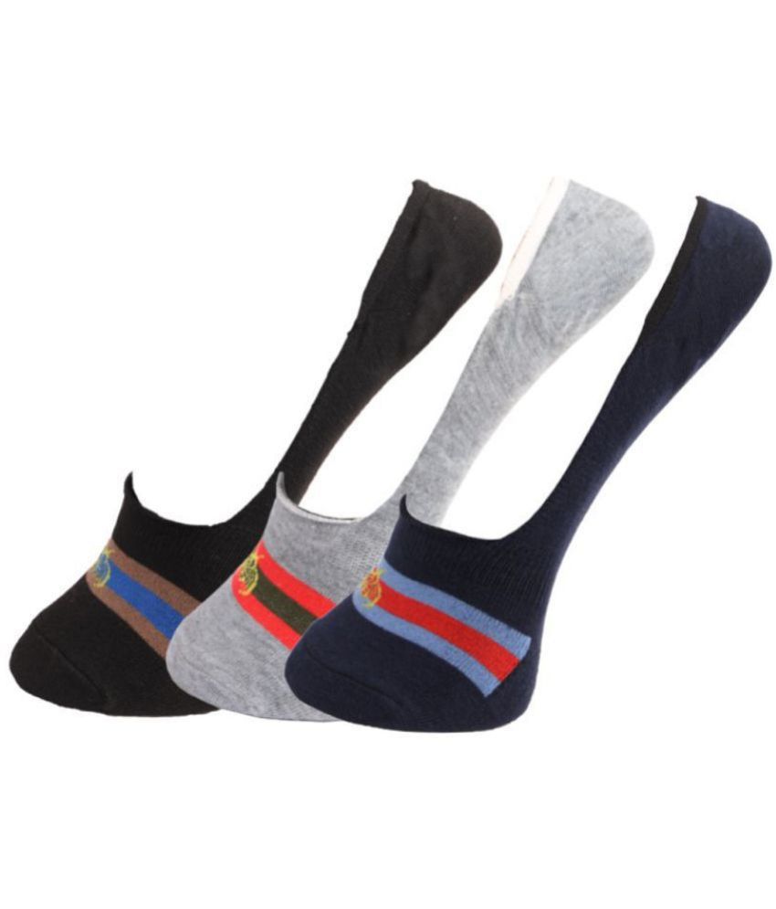     			Dollar Cotton Sports No Show Socks Pack of 3