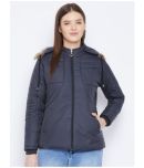 VERO AMORE Polyester Navy Parka Jackets Single