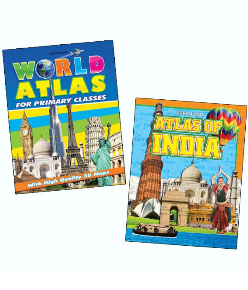     			Atlases Pack (2 Titles) - Reference