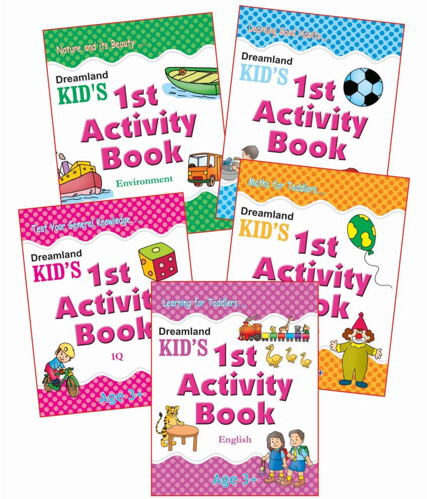     			Kid's 1st  Activity Age 3+ - Pack (5 Titles) - Interactive & Activity