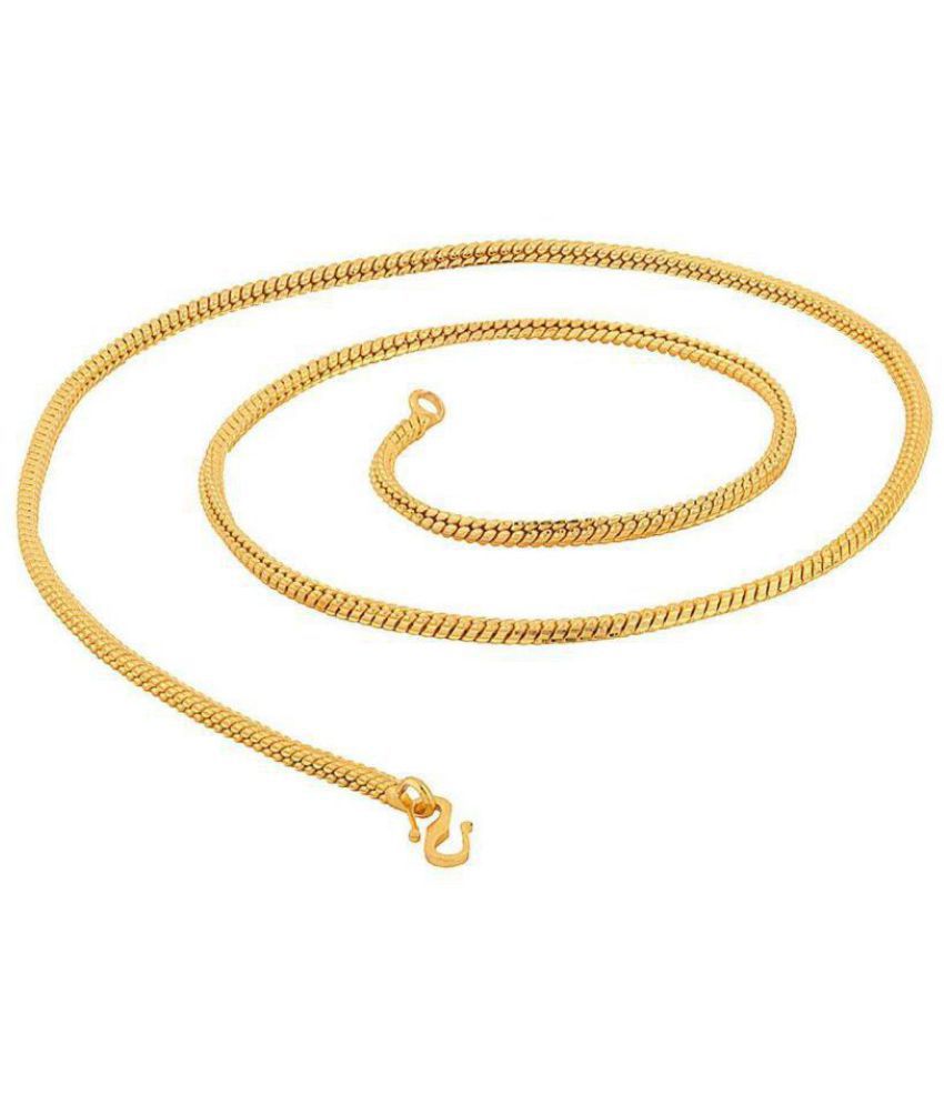     			Shine Art  Traditional Gold Plated Designer Chain for Men & Women