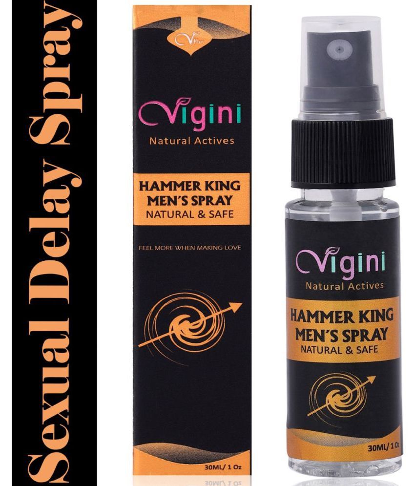     			Vigini Hammer King Delay Spray For Men Non Transferable Stay Long Last Bed Sex Tantra Extra Longer Timing Full Satisfication  Bigger Best Performance Stamina Energy Ultimate Pleasure