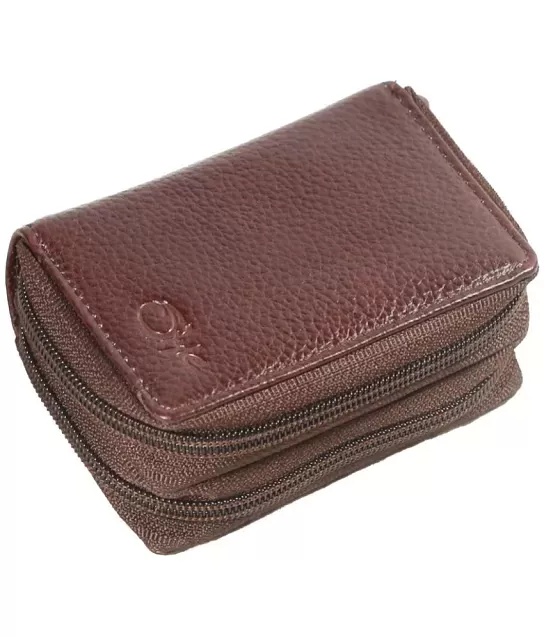 DUO DUFFEL - Brown Faux Leather Men's Zip Around Wallet ( Pack of 1 ): Buy  Online at Low Price in India - Snapdeal