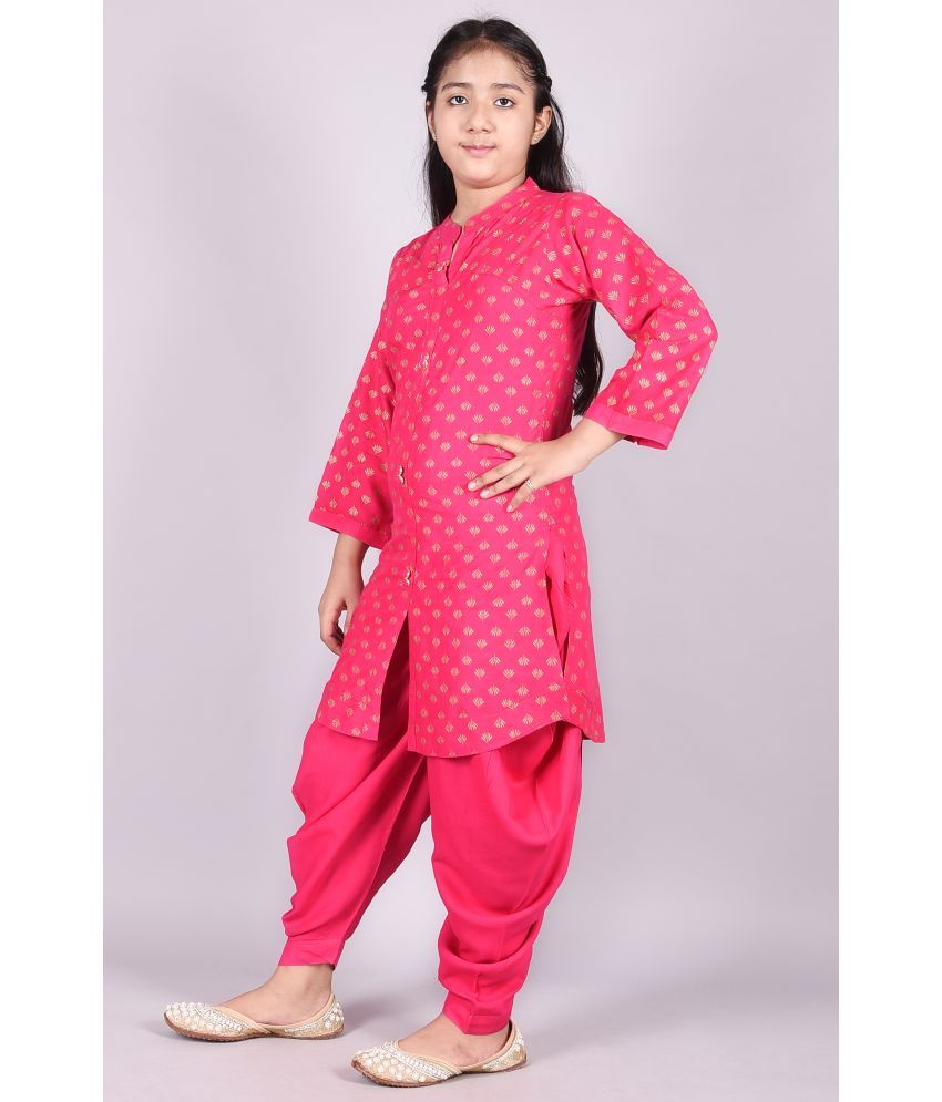 Girls kurta with plazo set - Buy Girls kurta with plazo set Online at ...