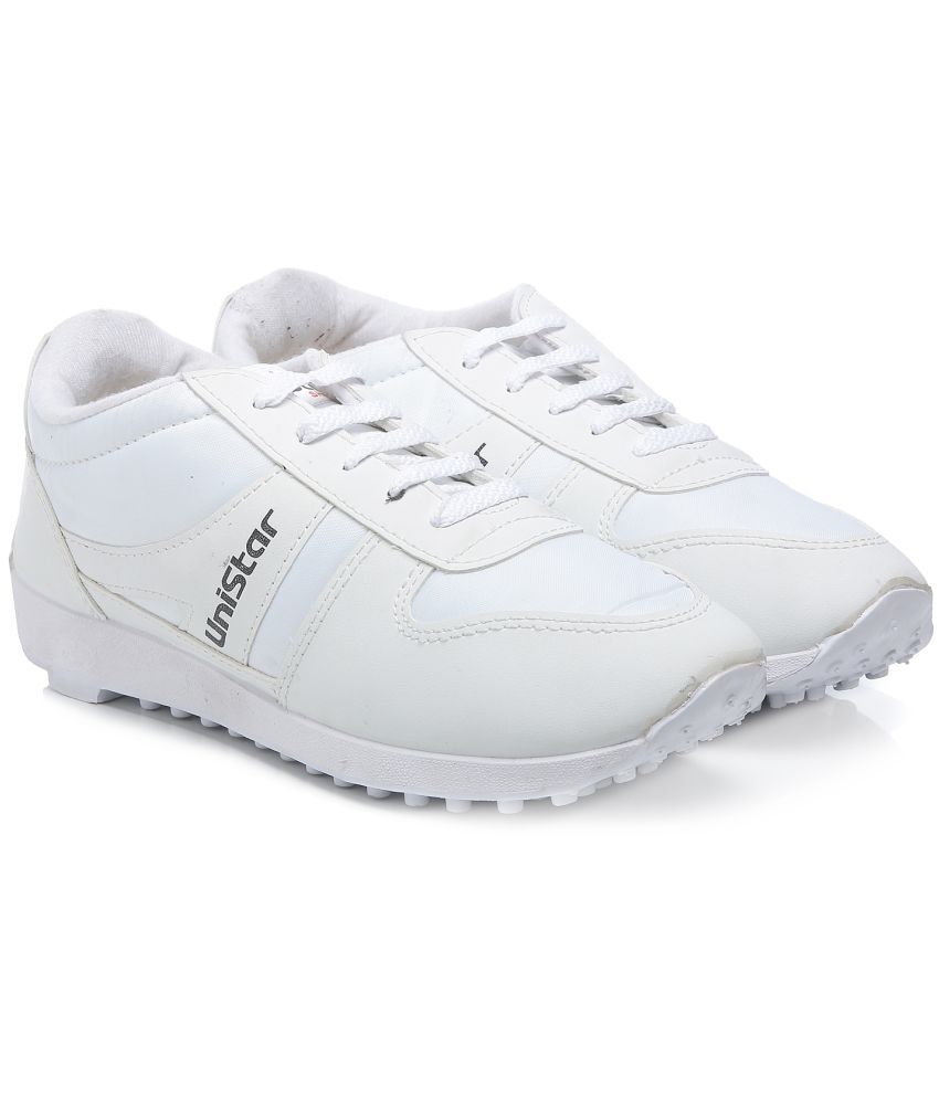     			UniStar Sneakers White Casual Shoes
