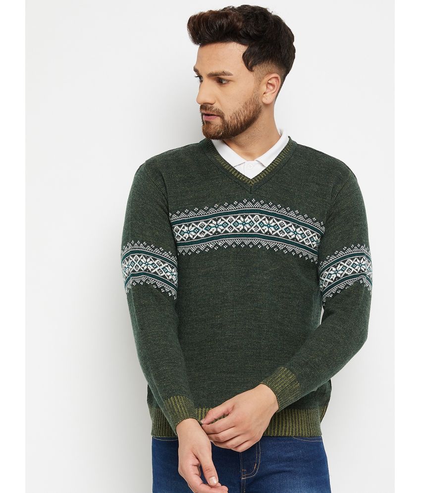     			Duke Green V Neck Sweater