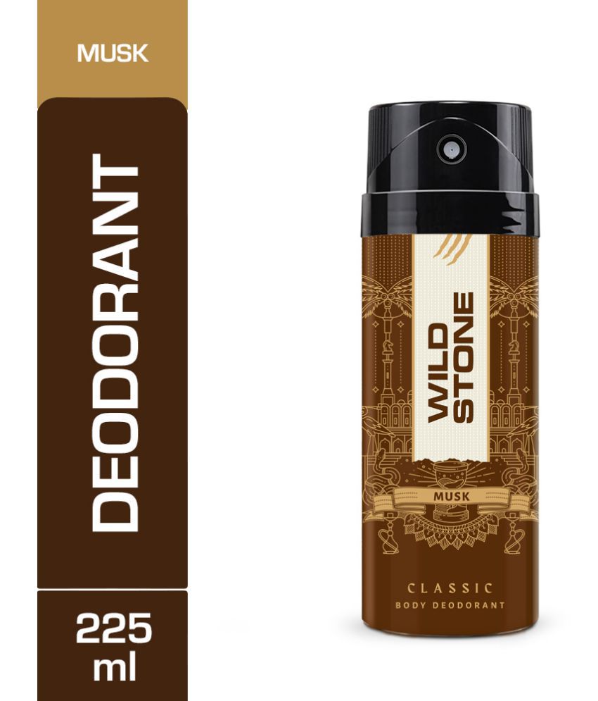     			Wild Stone Classic Musk Deodorant Spray - For Men (225 ml)