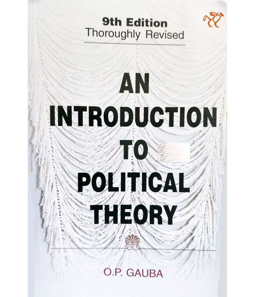     			An Introduction To Political Theory 9th Edition Paperback by O.P. Gauba
