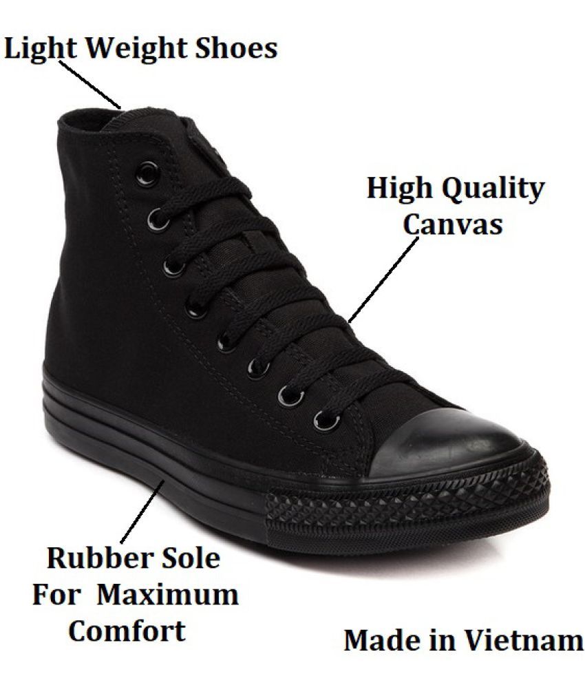     			Trenduty Black Casual Shoes