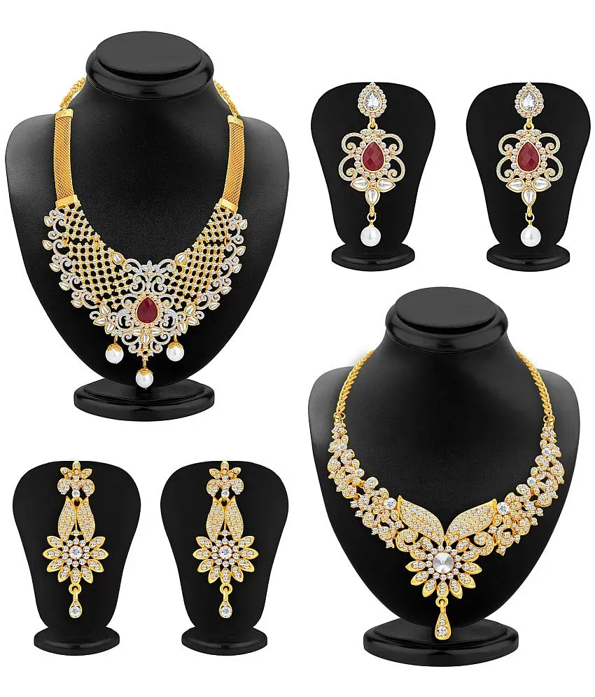 Snapdeal necklace set combo sale