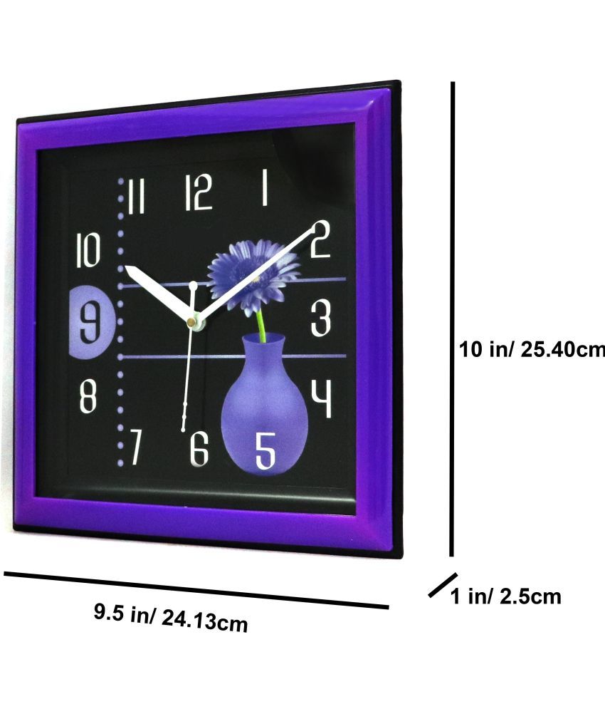 Sigaram Rectangular Analog Wall Clock ( 5 x 25 cm ) Buy Sigaram