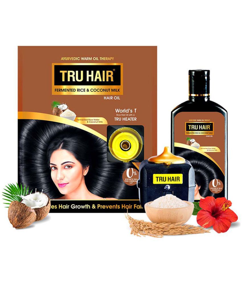 TRU HAIR - Anti Hair Fall Coconut Oil 115 ml ( Pack of 2 )