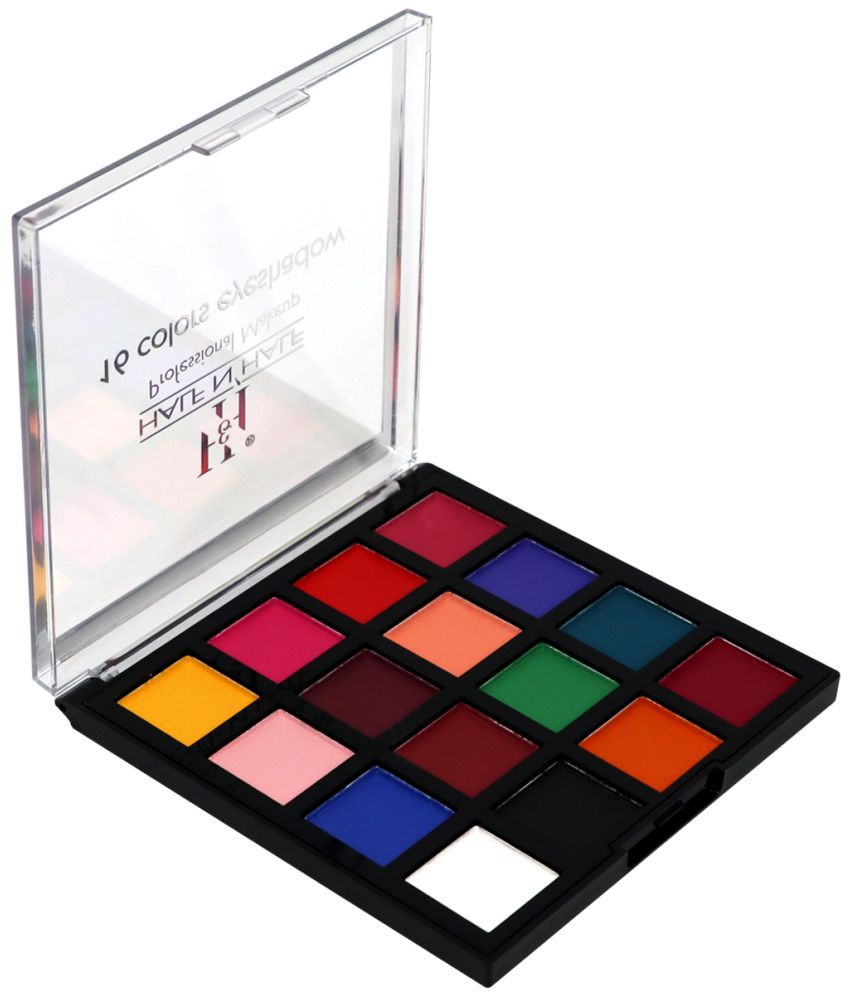     			Half N Half Professional Makeup Kit, 16 Colors Eyeshadow Multicolor Palette, Matte-01 (18g)