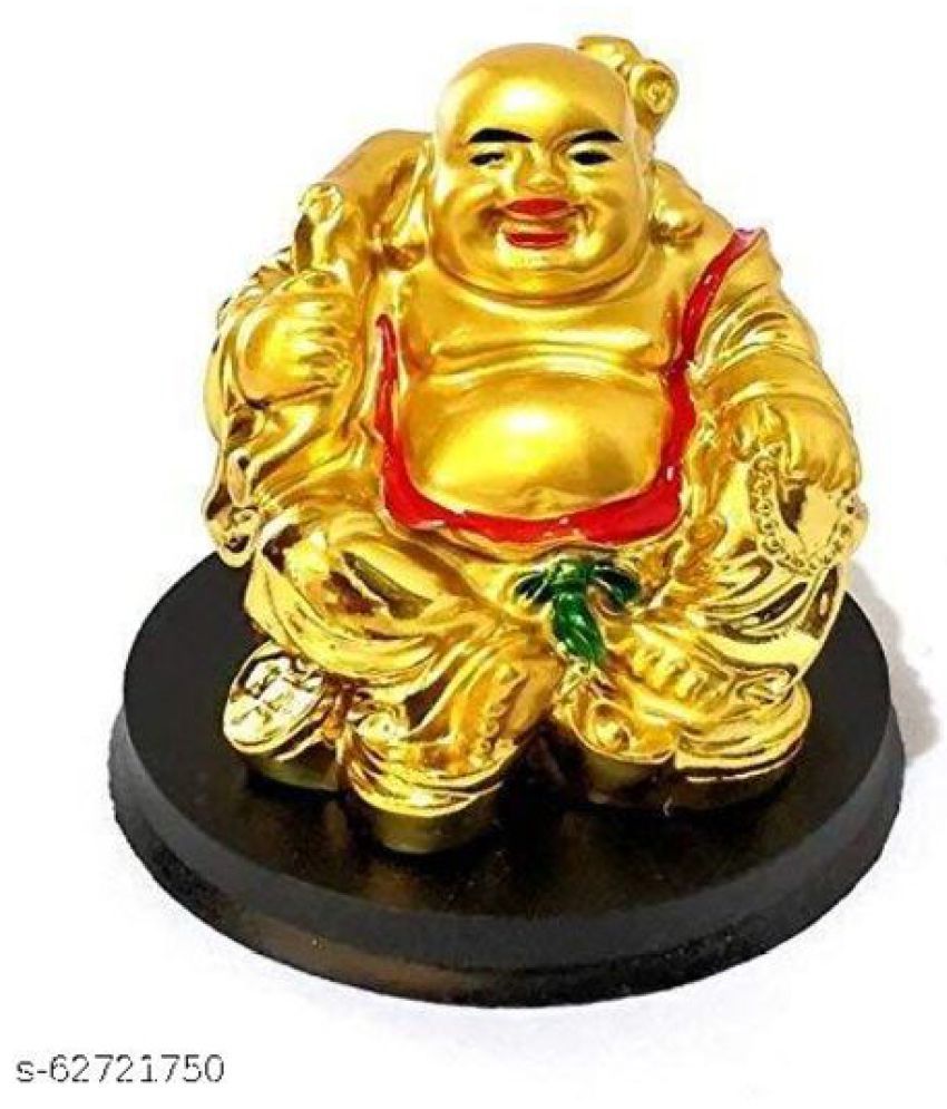     			SHRI SHAKTI Handicraft Resin Buddha Idol 8 x 7 cms Pack of 1