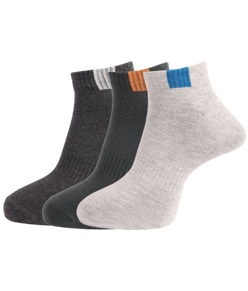     			Dollar Socks Cotton Ankle Length Socks Pack of 3