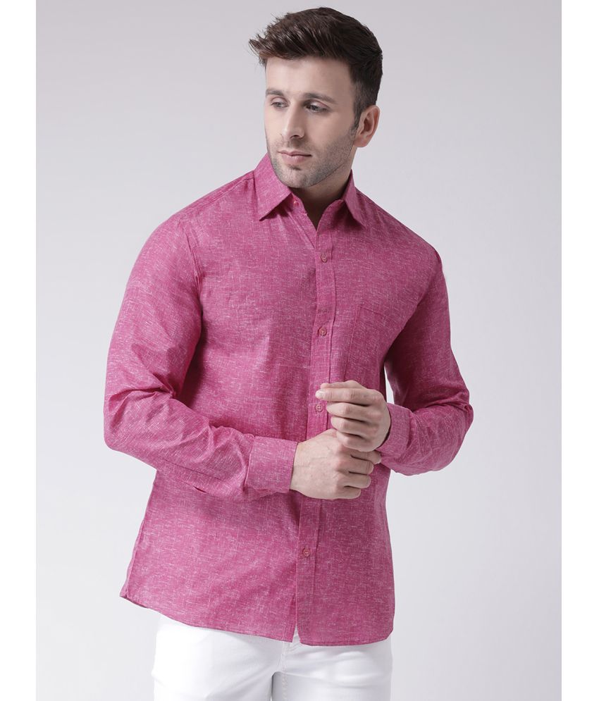 RIAG Linen Purple Shirt Single