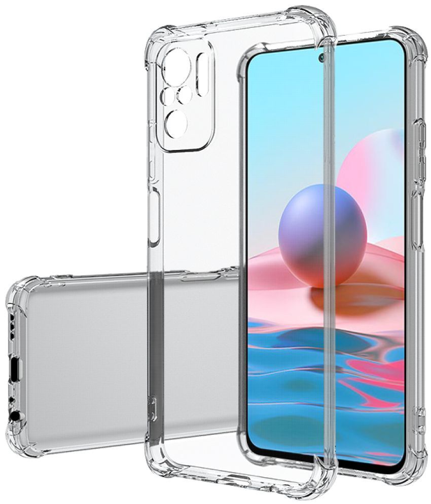     			Spectacular Ace Transparent Plain Cases For Xiaomi Redmi Note 10 Pro -