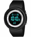 Hala -  Black Silicon Digital Men's Watch