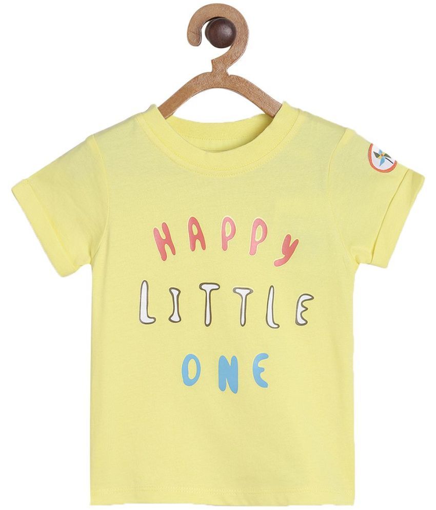     			MINIKLUB Baby Boy Yellow Color T-Shirt