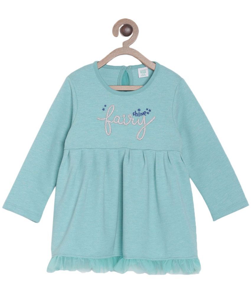     			MINIKLUB Baby Girl Blue Color Knit Top