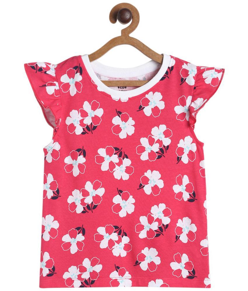     			MINIKLUB Baby Girl Red Color Knit Top