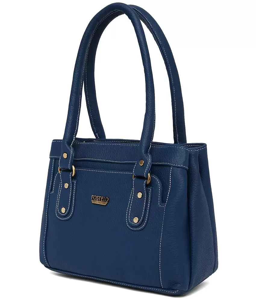 Buy FOSTELO Women Blue Shoulder Bag Blue -1 Online @ Best Price in India |  Flipkart.com