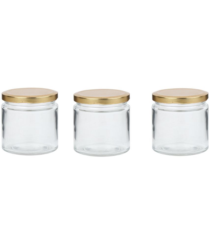     			AFAST Airtight Storage  Glass Food Container Set of 3 50 mL