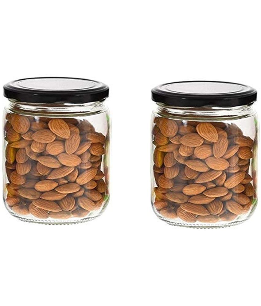    			AFAST Airtight Storage  Glass Food Container Set of 2 500 mL