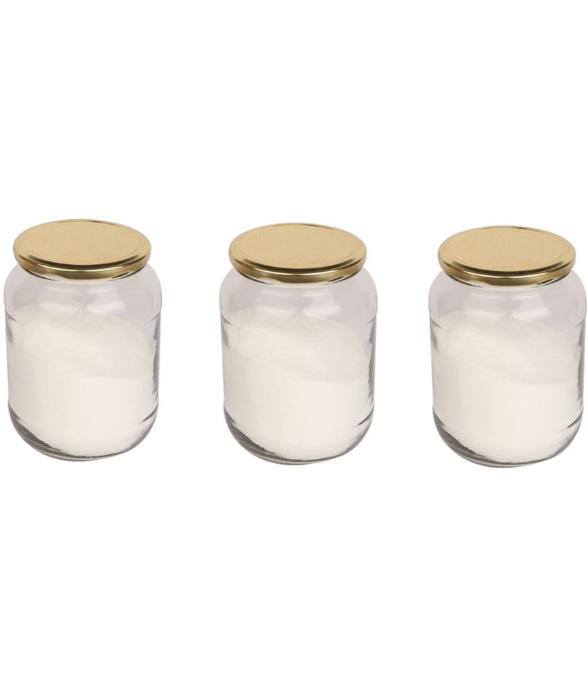     			AFAST Airtight Storage  Glass Food Container Set of 3 400 mL