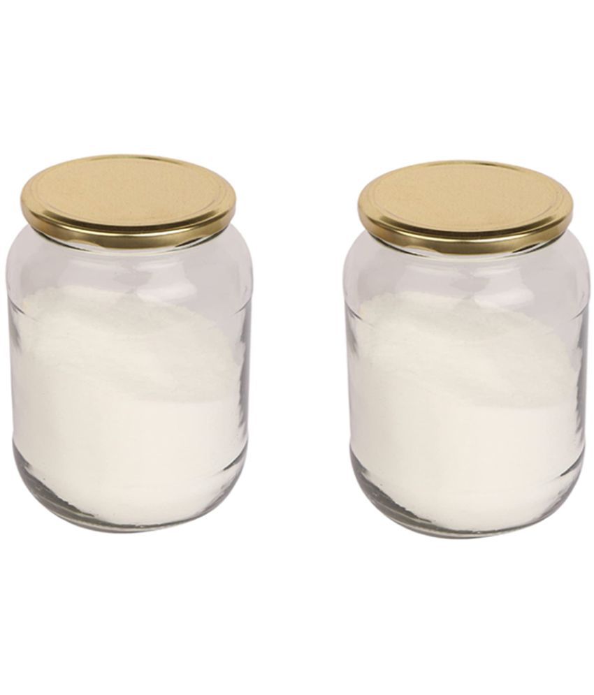     			AFAST Airtight Storage  Glass Food Container Set of 2 400 mL