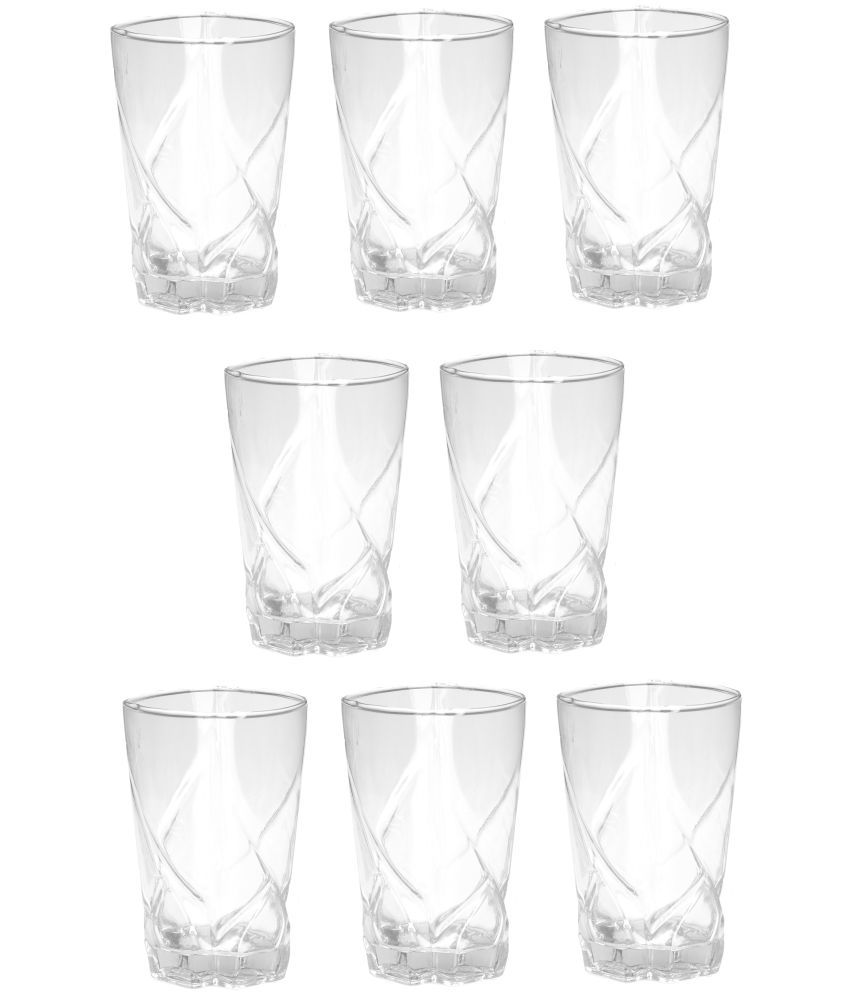     			Afast Water/Juice  Glasses Set,  280 ML - (Pack Of 8)