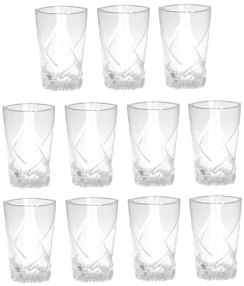     			Afast Water/Juice  Glasses Set,  280 ML - (Pack Of 11)