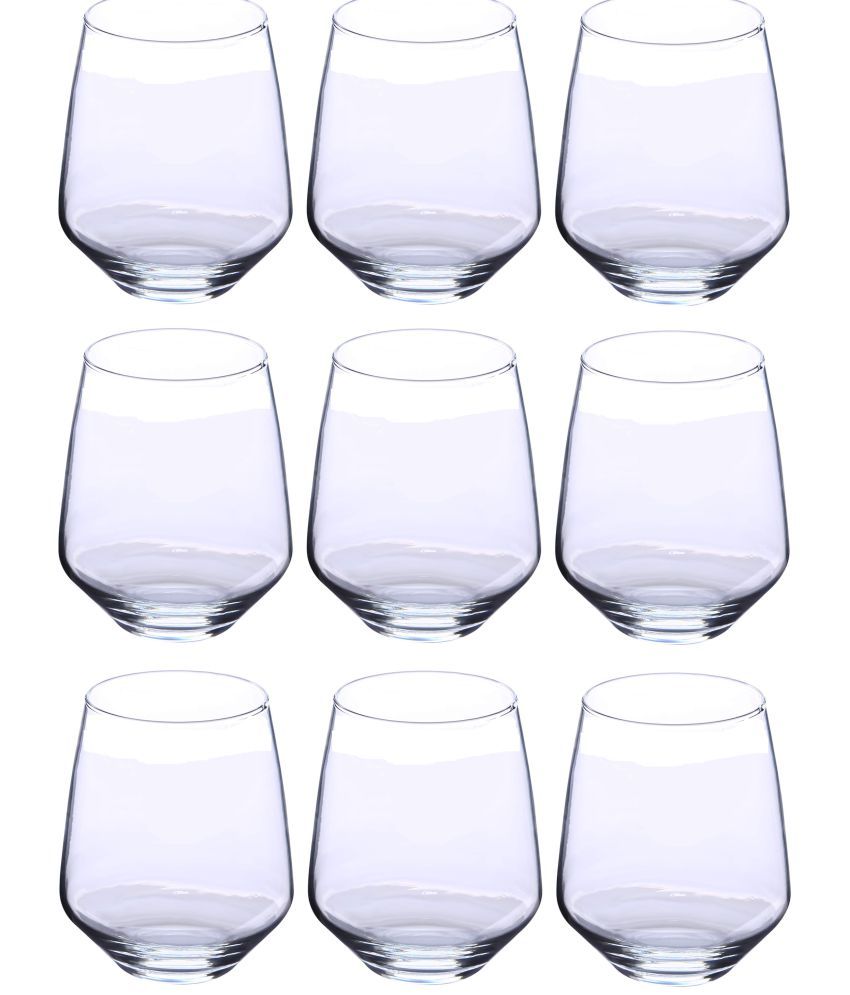     			Afast Water/Juice  Glasses Set,  350 ML - (Pack Of 9)