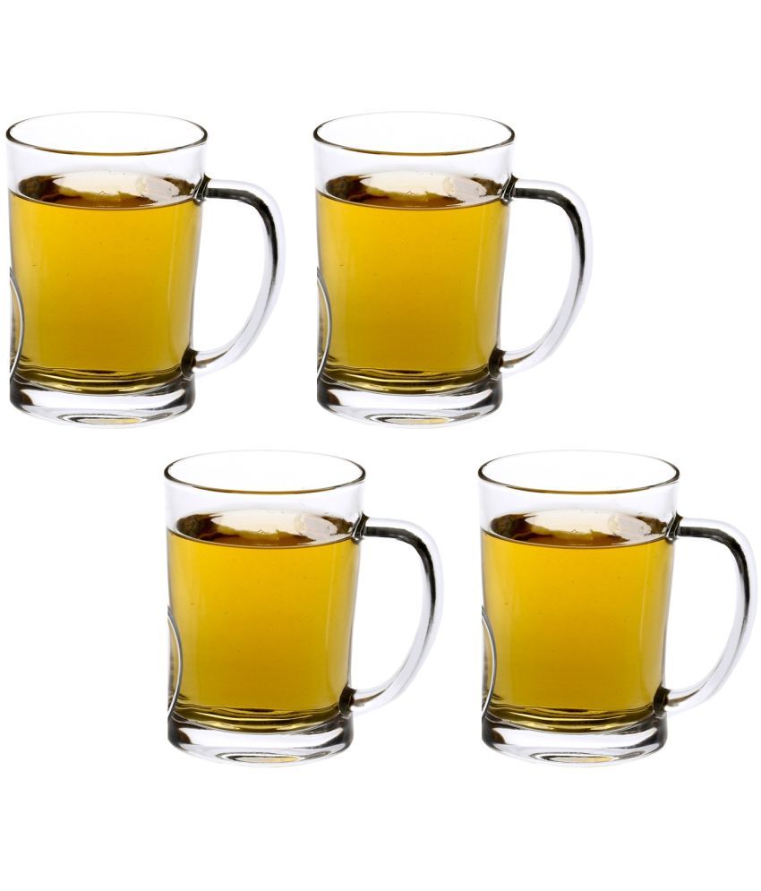     			Afast Beer Mug Glasses Set,  350 ML - (Pack Of 4)