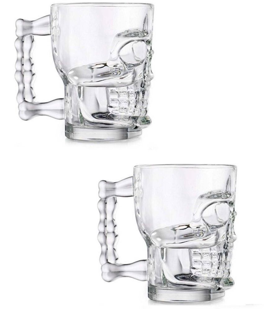     			Afast Beer Mug Glasses Set,  500 ML - (Pack Of 2)