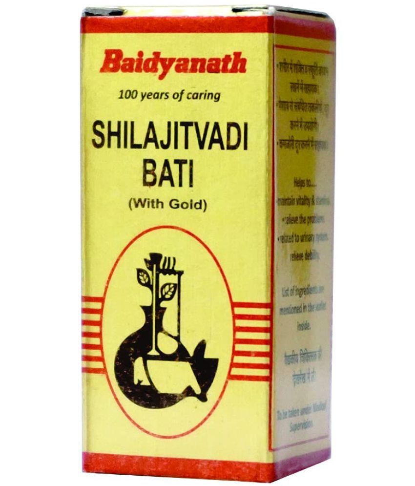     			Baidyanath Shilajitvadi Bati with Gold - Tab 5 no.s (Pack of 1)