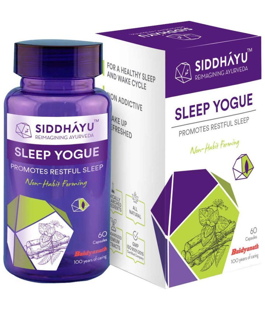     			Baidyanath Sleep Yogue Capsules Tablet 60 No.S Pack of 1