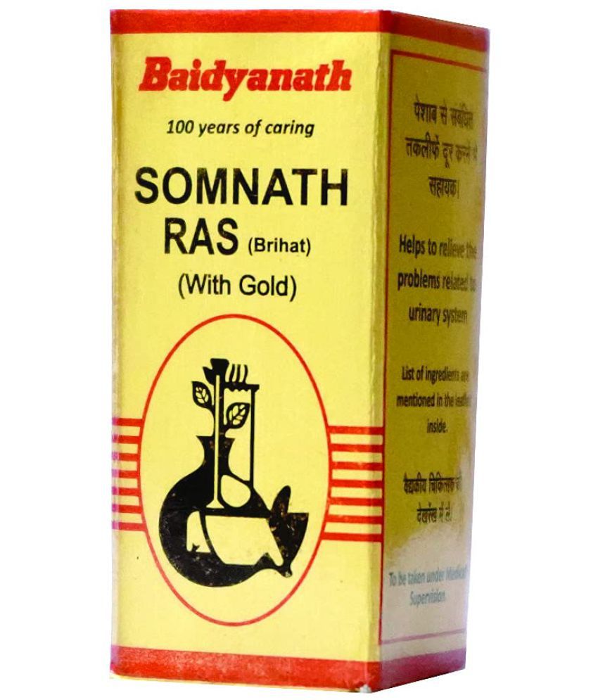     			Baidyanath Somnath Ras Brsy Tablet 10 no.s Pack of 1