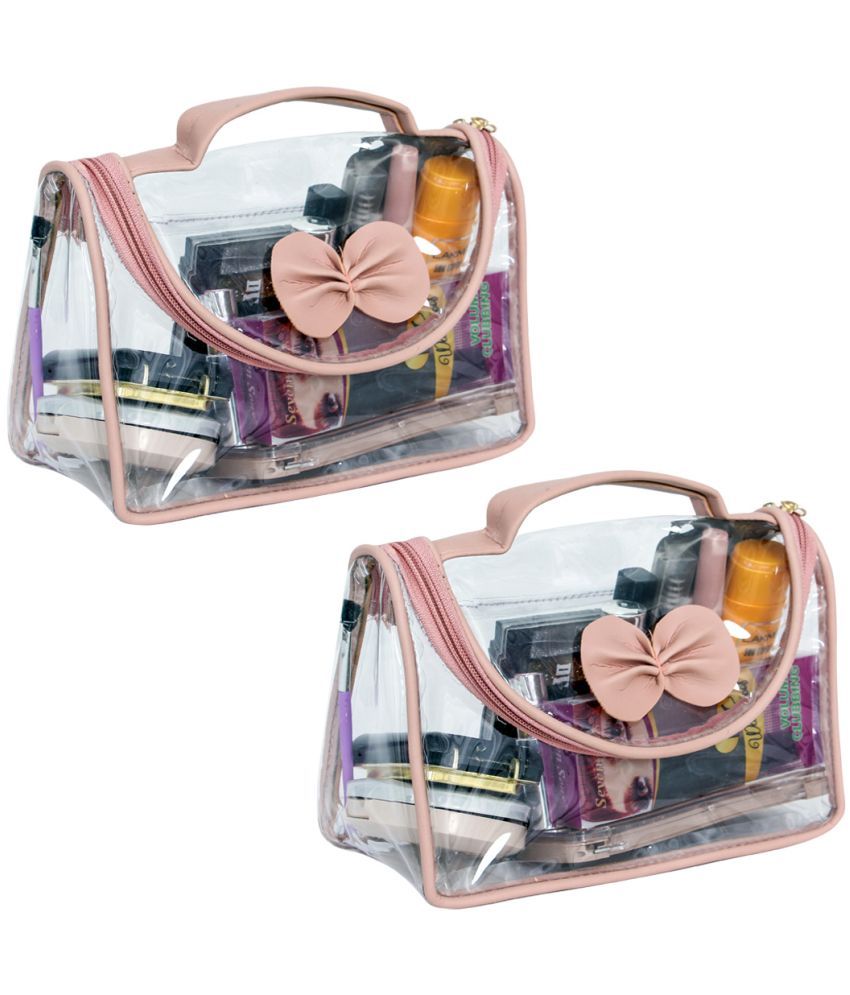     			PrettyKrafts PeachPuff Travel Kit - 2 Pcs