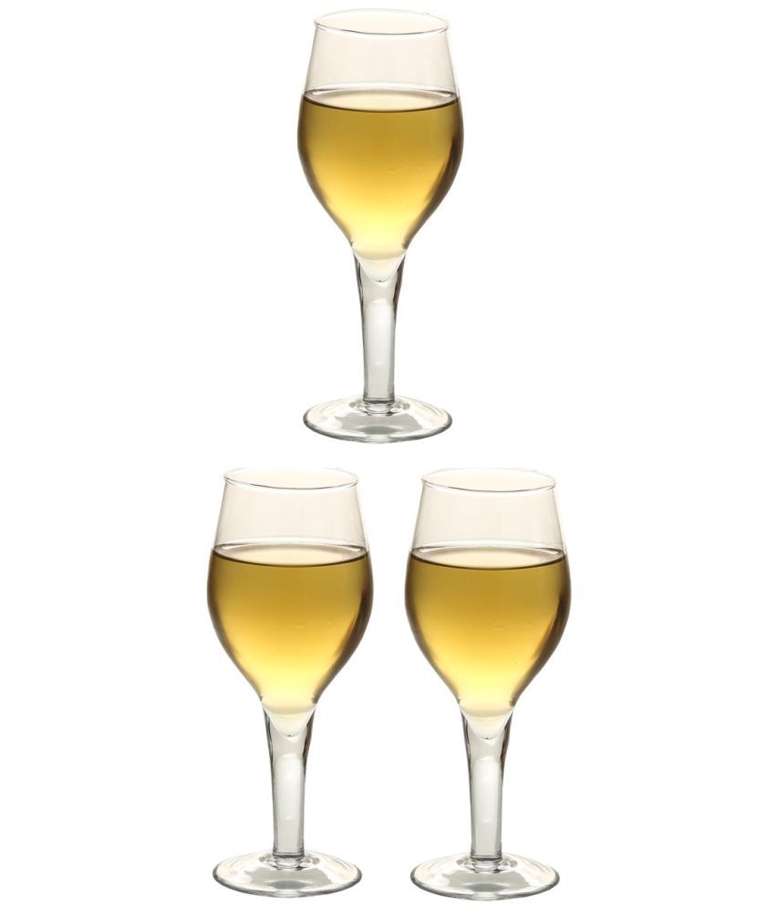     			Afast Wine  Glasses Set,  250 ML - (Pack Of 3)