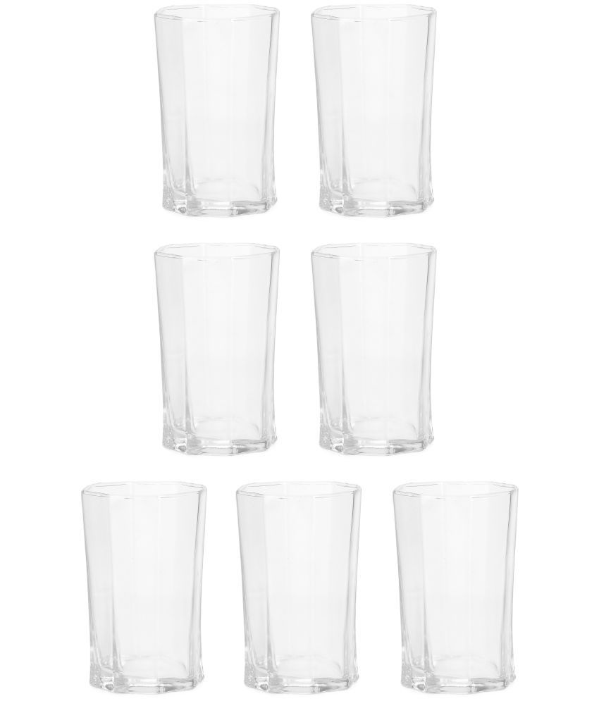     			Somil Water/Juice  Glasses Set,  200 ML - (Pack Of 7)