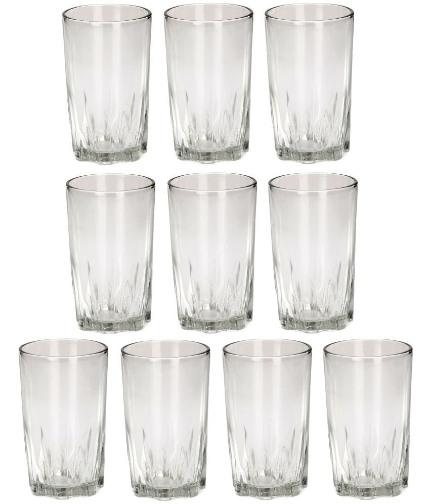     			Somil Water/Juice   Glasses Set,  200 ML - (Pack Of 10)
