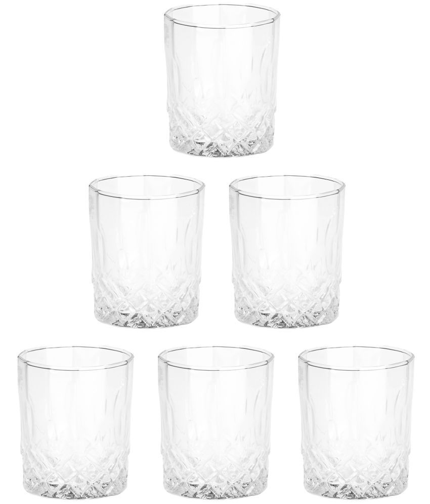     			Somil Whisky  Glasses Set,  200 ML - (Pack Of 6)