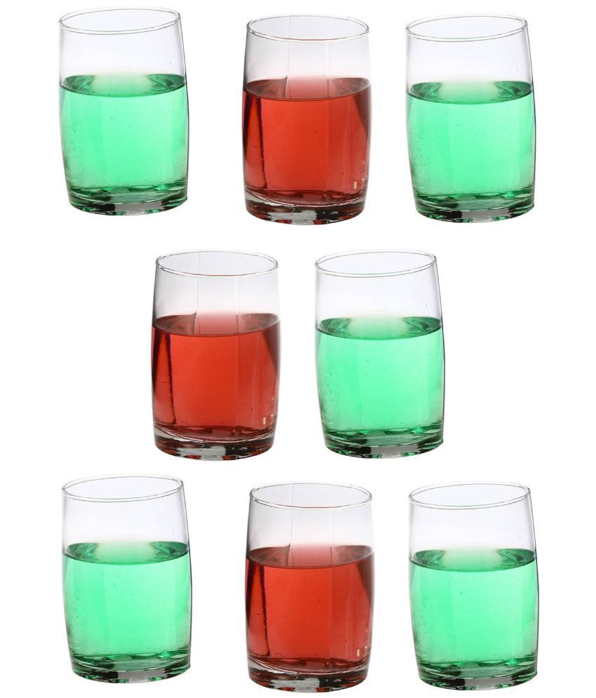     			Somil Water/Juice  Glasses Set,  270 ML - (Pack Of 8)
